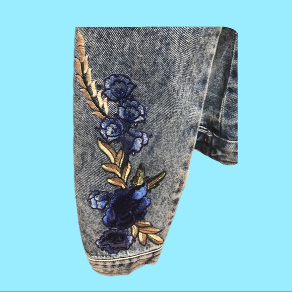 Blue Fairy on the Moon Jean Jacket - Picture 5 of 7